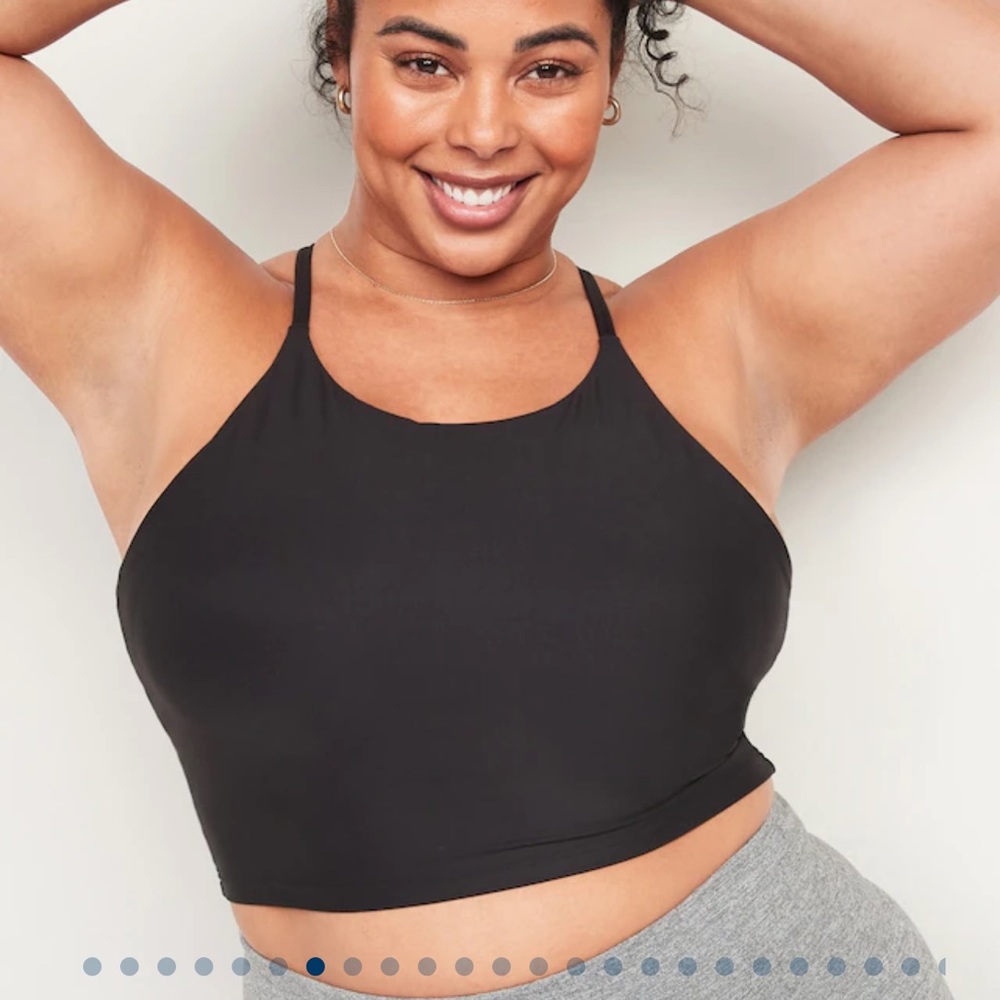 NWOT : Light Support PowerSoft Longline Sports Bra for Women size 4x